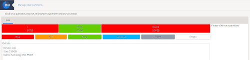 File partition diagram